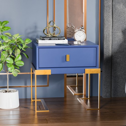 Comodino moderno con - , cassetto