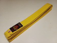 Cintura Judo gialla usata