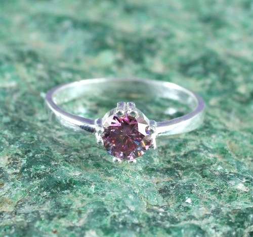 Anello solitario argento - anello, in