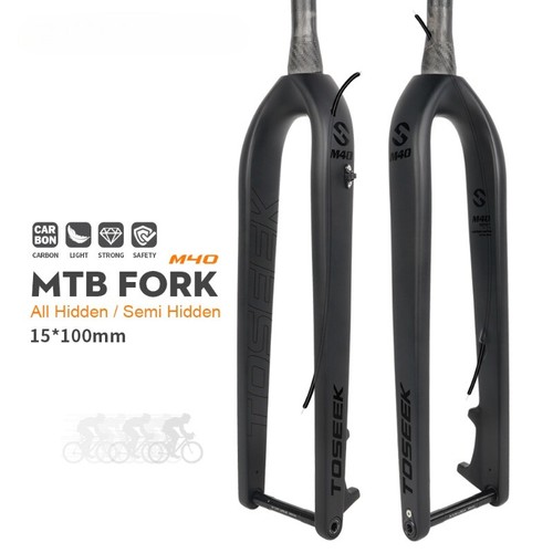 Forcelle rigide mtb fibra - rigide,