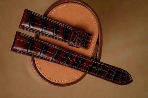 Cinturino orologio bordeaux