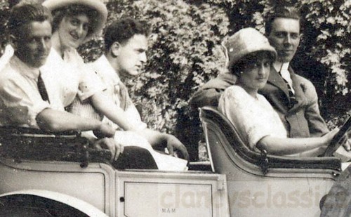 1909 metzner clan ride rara - clan, in