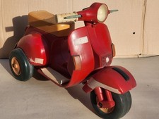 No tin toy 1980's PegPerego Italy battery operated VESPA PIAGGIO nice used cond.