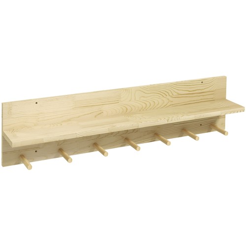 Mensola parete legno - parete, di