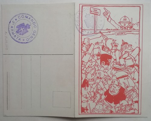 Cartolina classe comando - classe, 99