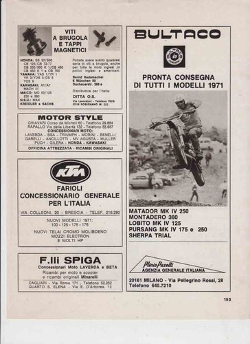 Advertising pubblicità moto - pubblicità,