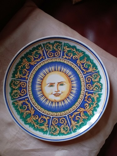 Piatto ceramica facciolini - in,