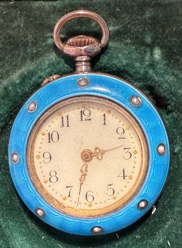Antico orologio argento