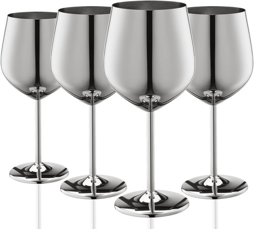 Calici vino acciaio inox - in,