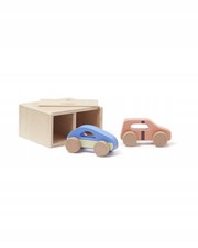 Auto in legno set garage 2
