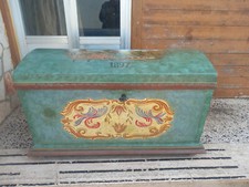 Cassapanca Tirolese dipinta