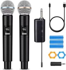 Coppia microfoni wireless - microfoni,