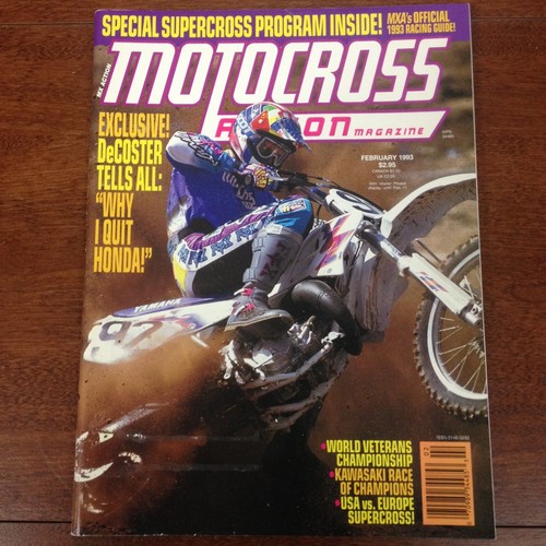 Motocross action february - february, 1993