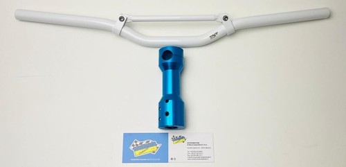 Manubrio naked bianco mozzo - manubrio,