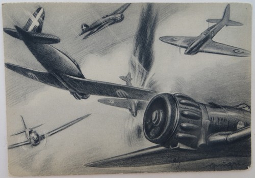 1940 cartolina combattimento - 1940,