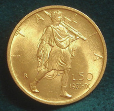 REGNO VITTORIO EMANUELE III° 50 LIRE 1931 "LITTORE" ANNO IX ORO OTTIMO