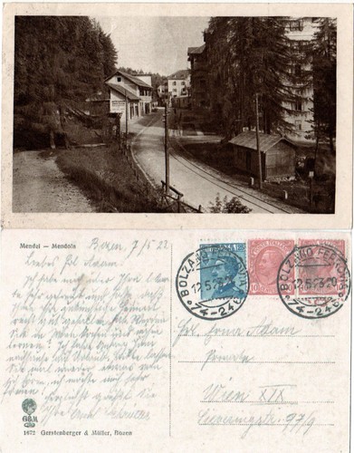 Italia mendola - mendola,, 1923