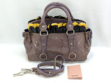 Borsa a mano MIU MIU in pelle