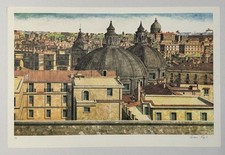 Quadro litografia Tonino Caputo misura 40x60cm “Roma”