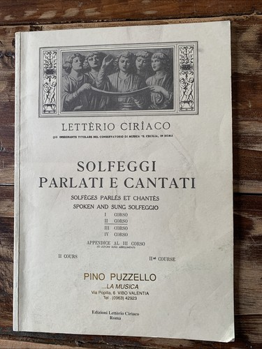 Solfeggi parlati cantati - parlati, e