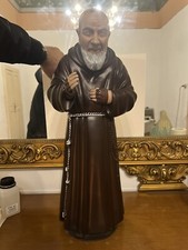 STATUA PADRE PIO 60CM IN Gesso