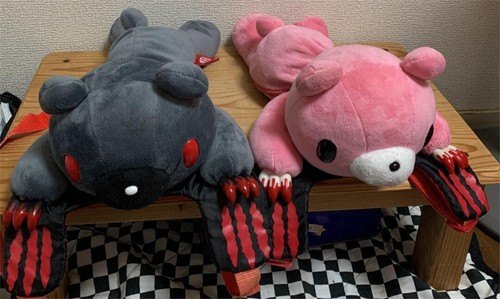 Zaino peluche chax gloomy - zaino,