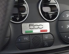 PLACCA FIAT 500 SPORT LOUNGE