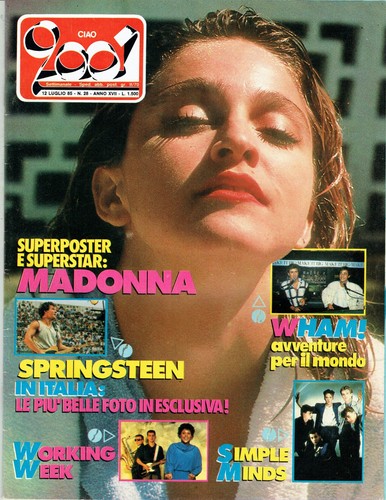 Madonna cover magazine ciao - madonna,