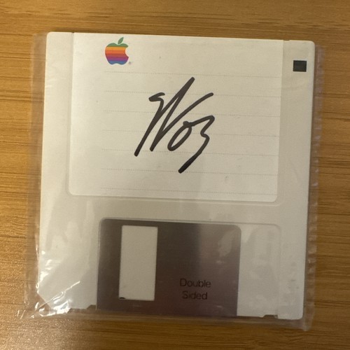 Steve woz wozniak - woz, firmato