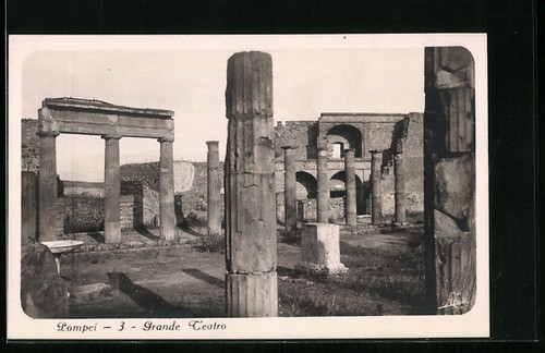 Cartolina pompei grande - pompei,,