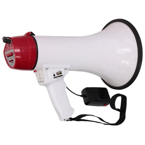 Megafono ricaricabile 35w - megafono,