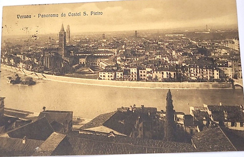 1913 verona panorama - 1913, da