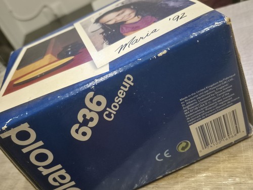 Polaroid 636 close con box - 636,