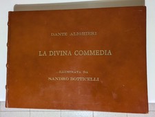 DANTE ALIGHIERI Divina Commedia Illustrata Da BOTTICELLI 32x46 Ed. Limitata