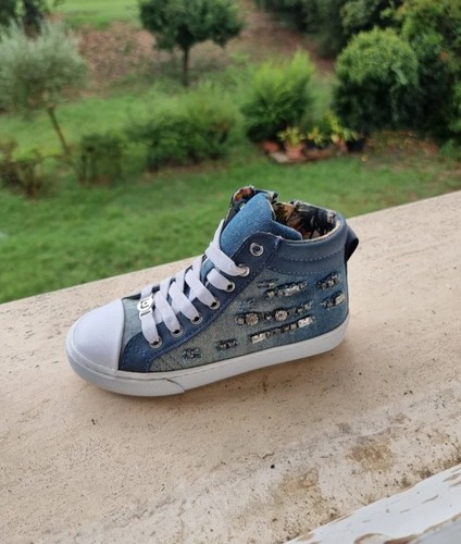 Sneakers alta tela - alta, liu