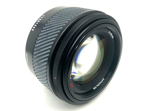 Minolta lens 1 4 - 50, mm