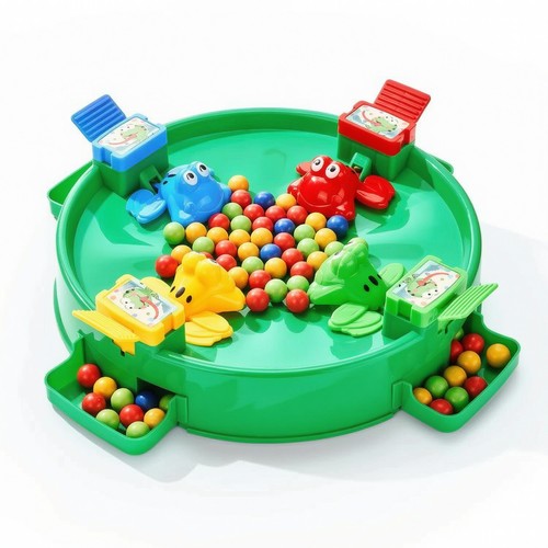 Gioco tavolo con rane - con,
