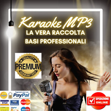 MEGA RACCOLTA 45 MILA BASI MP3 PROFESSIONALI CON CORI SPEDIZIONE ONLINE COMPLETA