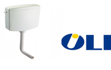 cassetta di scarico wc a zaino bassa esterna oli 1 tasto sciacquone singolo vaso