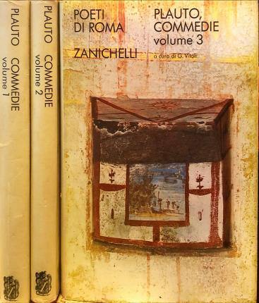 Commedie plauto tre volumi - plauto.,