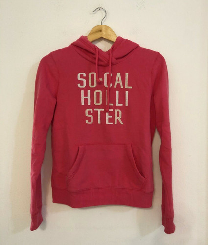 Hollister felpa rosa scritta - hollister,