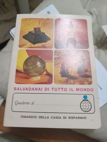 Quaderno salvadanaio tutto - quaderno,