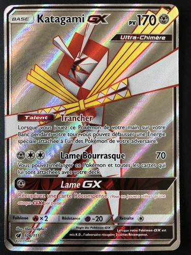 Carte pokemon katagami 106 111 - pokemon, 106/111