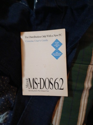 Microsoft dos 2 vintage - 6.2,
