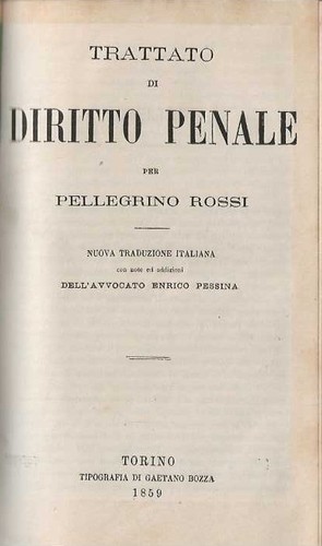 Trattato diritto penale - trattato, di