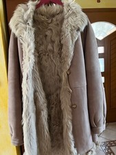 Montone SHEARLING donna originale in pelle - usato Taglia 44