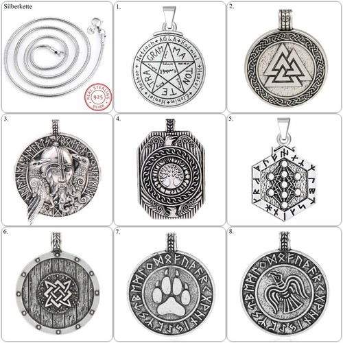 Collana vichinga argento