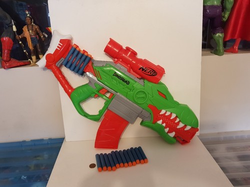 Pistola blaster nerf dinosquad - blaster,