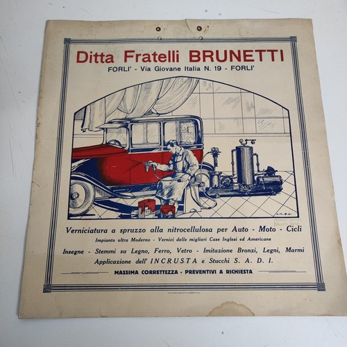 Poster ditta fratelli brunetti - ditta,