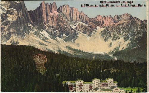 Cpa hotel carazza - hotel, ai